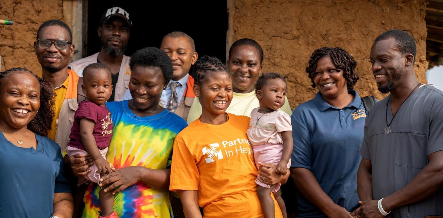 PIH Liberia team and Maryland Country Health Team, with GAIN delegates