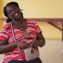 Hawa sells eateries at the TB Annex during the morning hours.