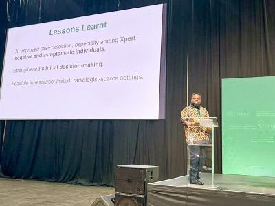 Dr. John Paul Otuba, the TB/HIV Lead at PIHL, presents at the 4th International Conference on Public Health in Africa (CPHIA 2025) in Durban, South Africa.