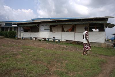 old emergency center at pleebo health center